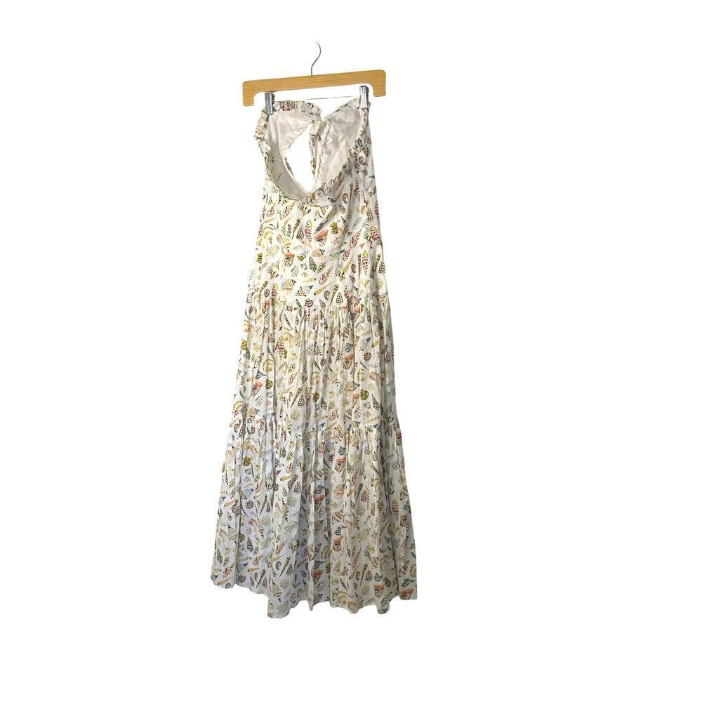 Marysia Chalmers Midi Dress Shell Print Size Medium - Picture 4 of 8